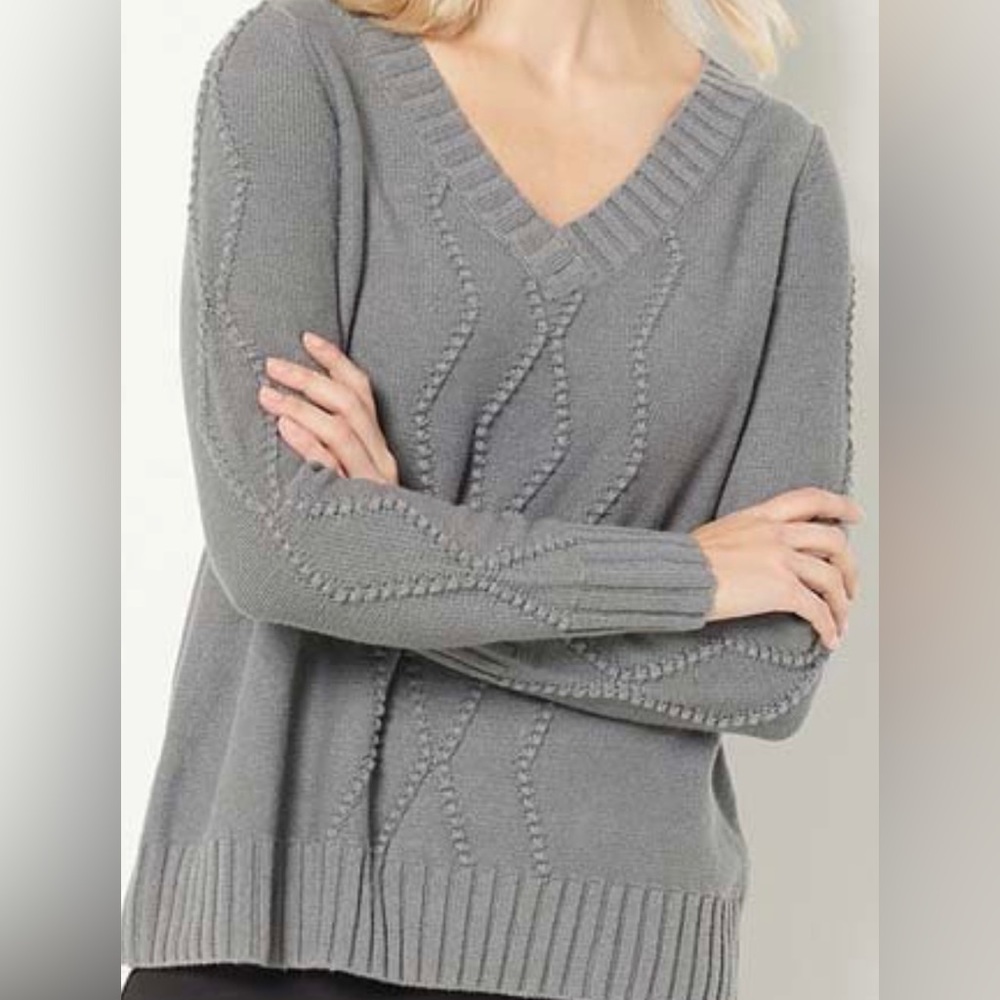 J Jason Wu Grey 2x Sweater NWT